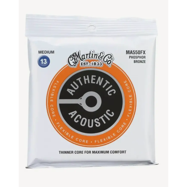 C.F. Martin MA550FX Authentic Acoustic FX Medium (.013 - .056) 92/8 Phosphor Bronze
